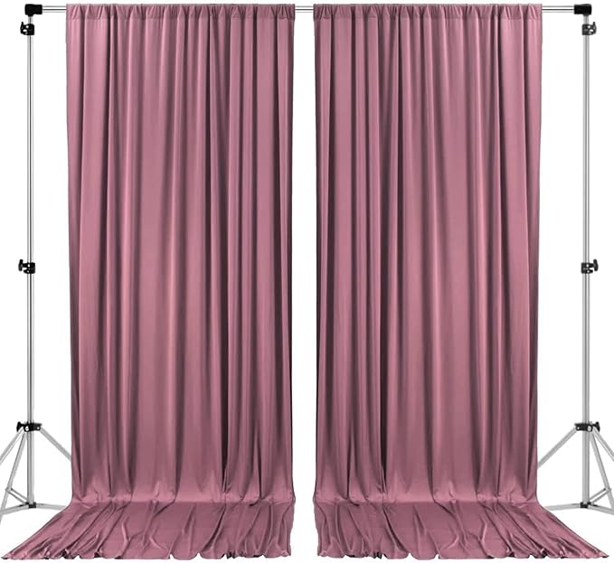 AK TRADING CO. 10 feet x 8 feet IFR Polyester Backdrop Drapes Curtains Panels by Fabrics%7CEventDecor%7CCrafts%7CUpholsteryFoam