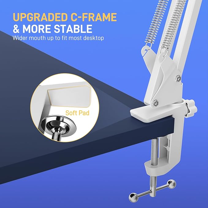 MAONO Boom Arm Microphone Stand: Adjustable Metal Suspension Mic Boom Arm - Image 7