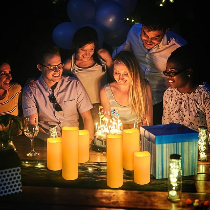 72-Pack Realistic Flameless LED Candle, Battery Operated - Image 7
