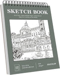 Soucolor 9" x 12" Sketch Book, Back to School Supplies, Acid Free Artist by Soucolor