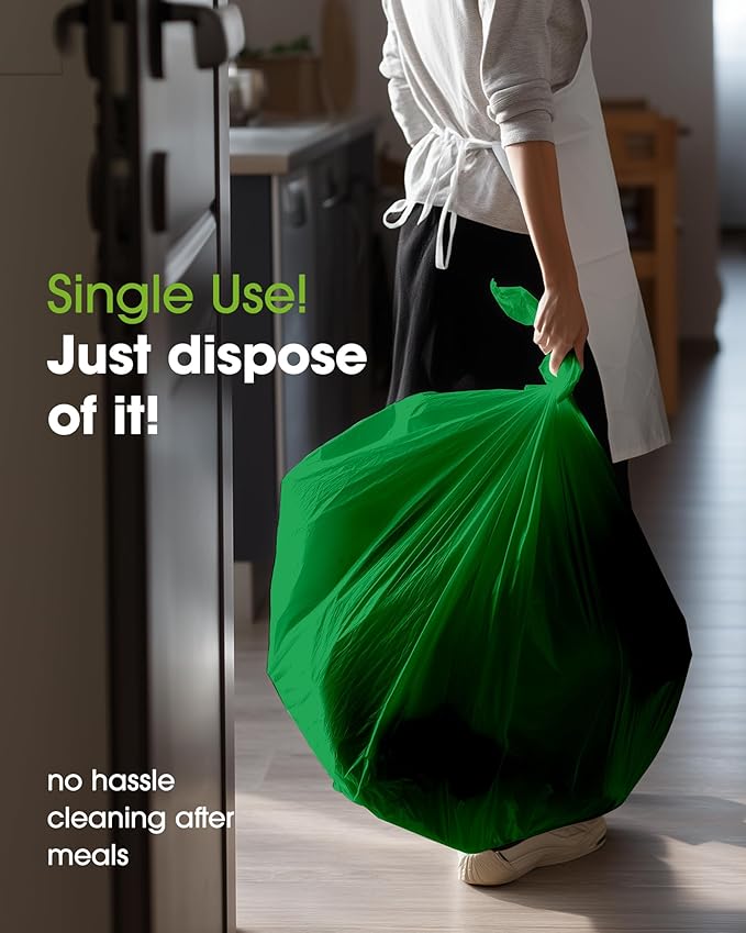 Pureegg Plastic Table Cloth Disposable 10 Pack, 54 x 108 Inch Table Cloths - Image 5