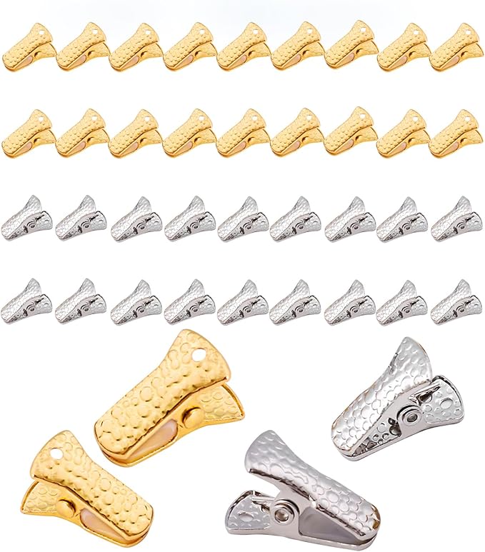 40-Pack Small Alligator Clips by MORNLIGHT