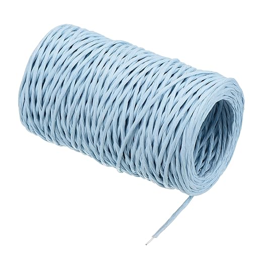 PATIKIL 164 Feet Floral Bind Wire Wrap Twine, 2mm Florist Wire Iron Wire Paper - Image 3