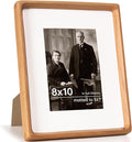 8x10 Picture Frame USA-Sourced Natural Cherry Wood Solid Original Wood Photo by Dreamland
