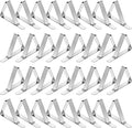 TriPole Tablecloth Clips 32 Pack Picnic Table Clips, Stainless Steel Table by TriPole