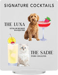 Pet Signature Drink Wedding Signs by Elation+Factory+Co.