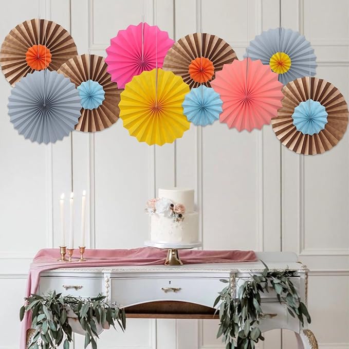 Brown Party Decorations, Boho Party Decoration, Fall Decorations 16in Hanging - Image 5