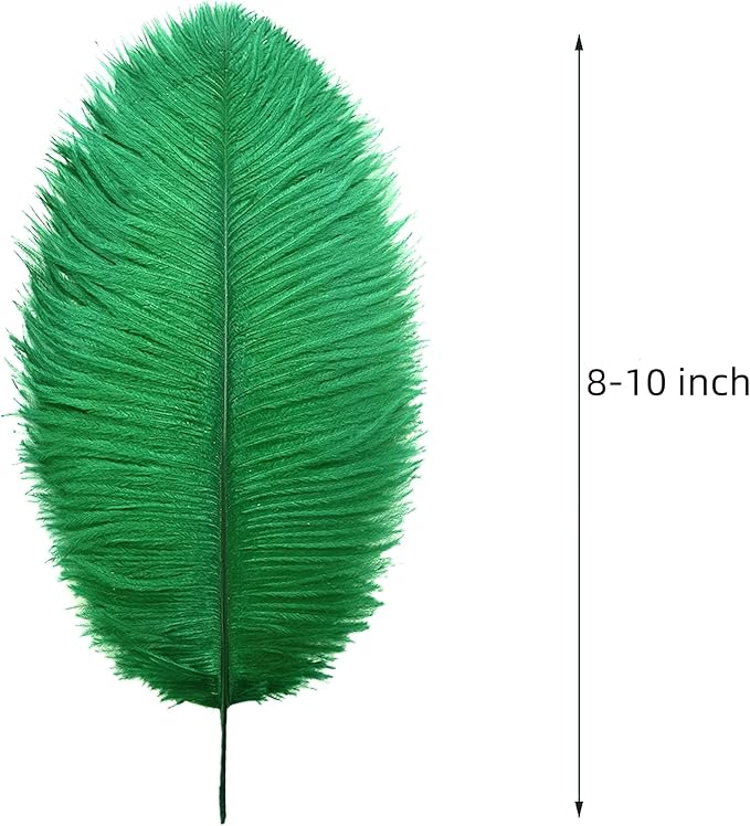 Ballinger Craft Green Ostrich Feathers - Image 3