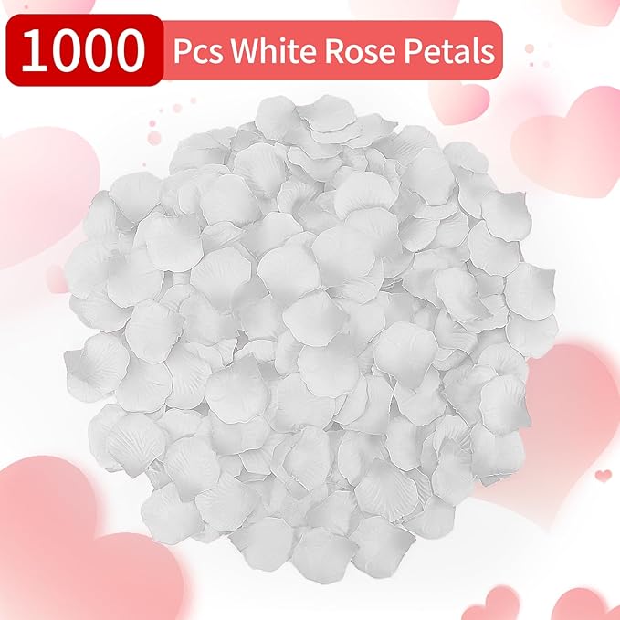 1000 Pcs Artificial Fake Rose Petals, Flower Petals - Image 2