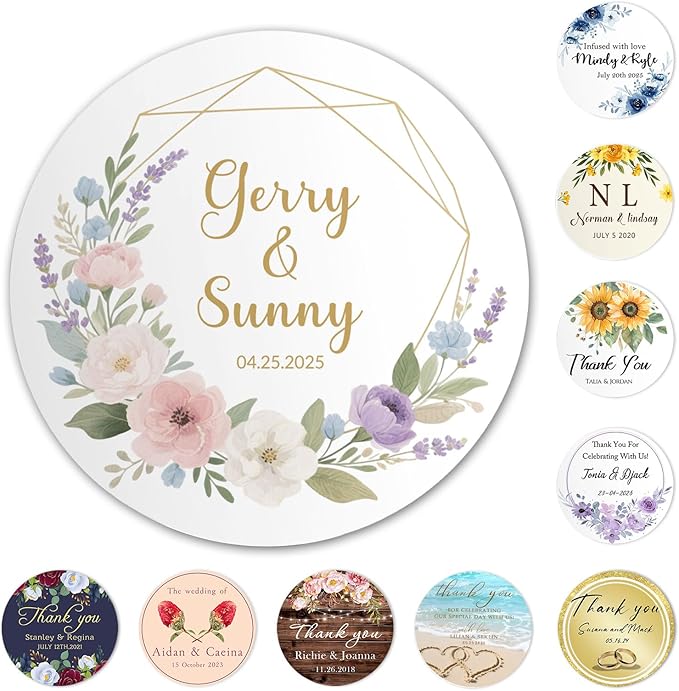 Custom Round Sticker Labels Personalized Stickers by Unknown