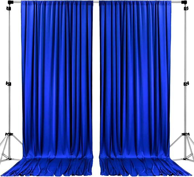 AK TRADING CO. 10 feet x 8 feet IFR Polyester Backdrop Drapes Curtains Panels by Fabrics%7CEventDecor%7CCrafts%7CUpholsteryFoam