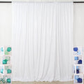 Poise3EHome White Sequin Backdrop Curtain, 10Ft x 10Ft White Glitter by Poise3EHome