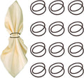 Black Napkin Rings by FORESRUM