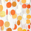 Boho Orange-Beige Baby-Shower Party-Decorations Streamers - 52Ft Neutral by Hugtmr