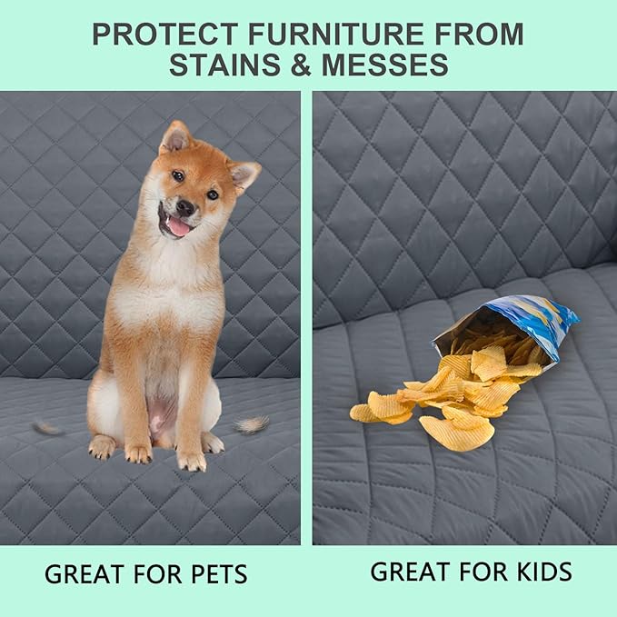 Recliner Chair Covers Reversible Sofa Cover Couch Cover - Image 4