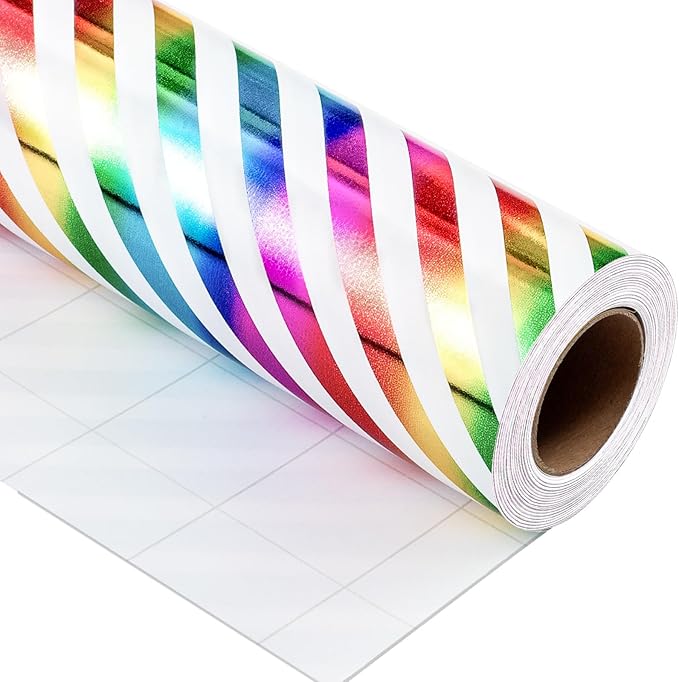 Burymento Rainbow Stripes Wrapping Paper, Gift Wrap by BurymentoisaprofessionalwrappingpaperbrandThewrappingpaperismadeofkraftpaperpearlescentmatteglossyglitterbrushedlaserandothermaterialsdouble-sidedprintingbackcuttingandotherdetailsOriginalpatternscarefullymadewrappingpaperbrand