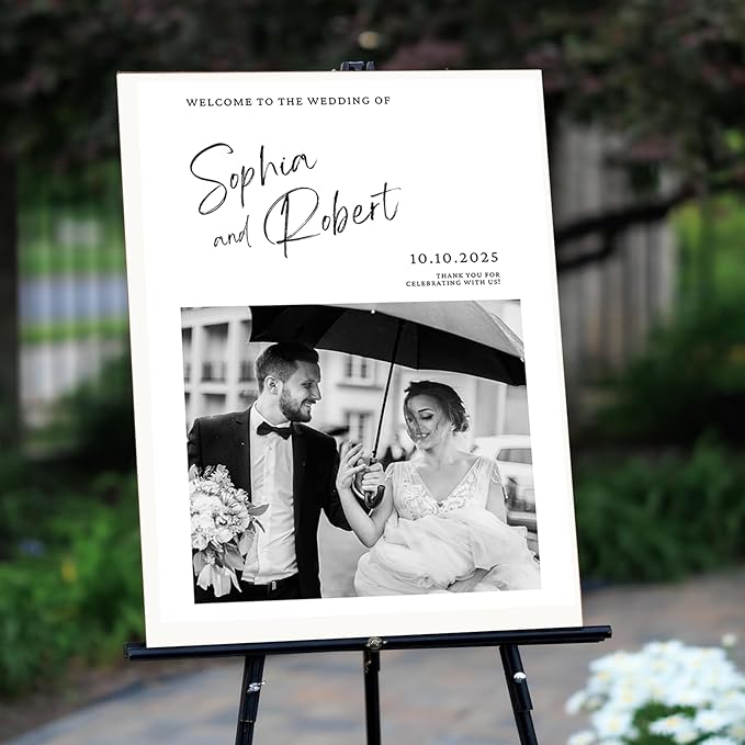 Personalized Wedding Welcome Signs - Image 4