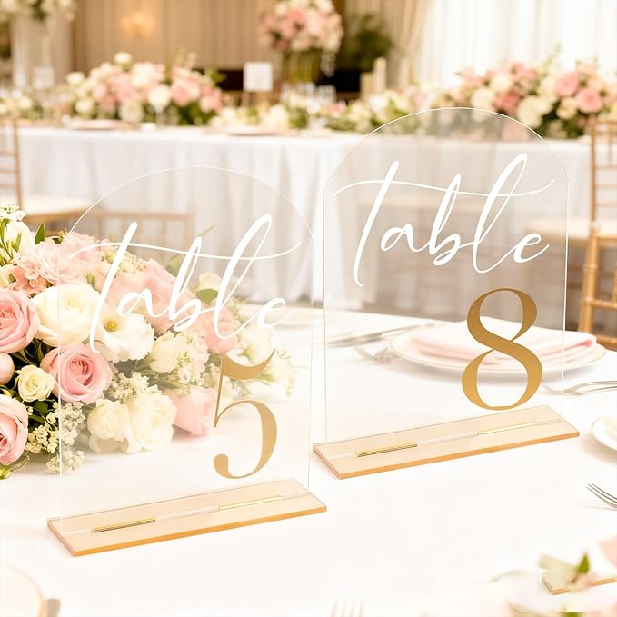 Wedding Table Numbers 1-20 - Image 2
