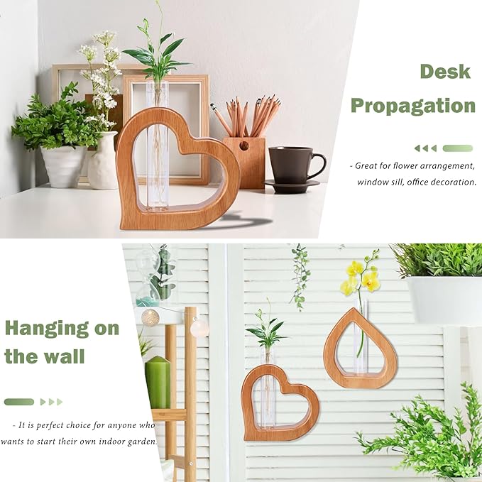 Plant Propagation Stations 2 PCS Wall Hanging Planters - Image 4
