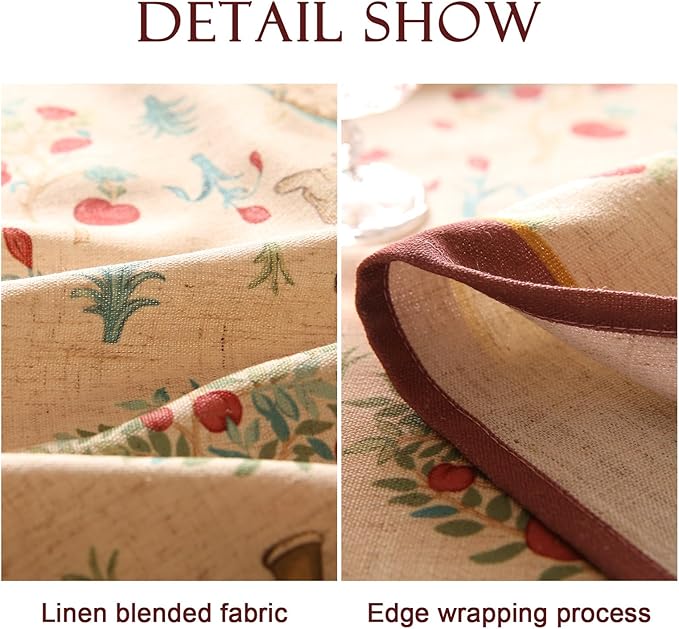 patdrea Designer Beige Tablecloth - Image 5