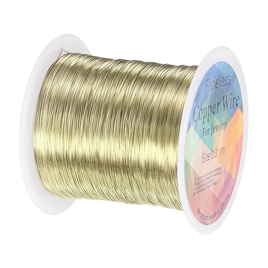 0.3mm Jewelry Wire, 28 Gauge 328FT Craft Wire Copper Beading Wire by MMETERXITY