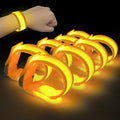 M.best 8pcs LED Light Up Bracelets Glow Flashing Wristbands Glow in The Dark by Mbest