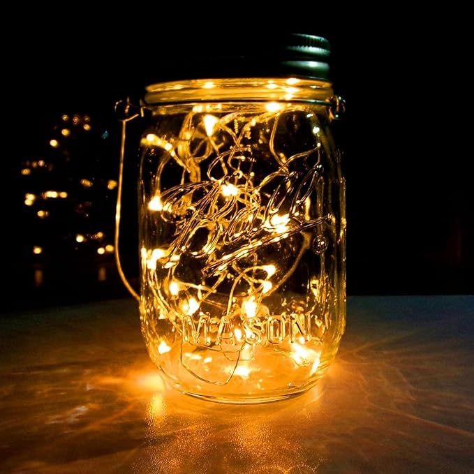 ZGWJ 8 Pack Fairy Lights Battery Operated, 7ft 20 Mini LED Fairy String Lights - Image 7