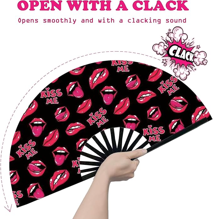 Boots on The Ground Fan, Large Folding Hand Fan - Image 3
