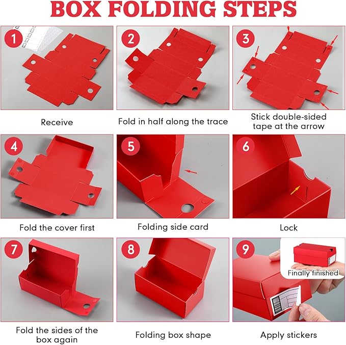 12 Sets Mini Sneaker Boxes for Party Favors Mini Shoe Gifts Boxes 4.7 x 2.5 x 2 - Image 2