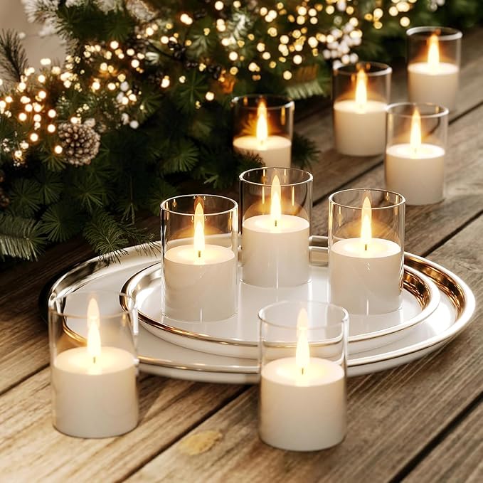 12Pack Flickering Flameless LED Candles - Image 8