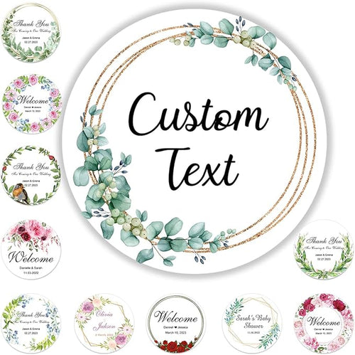 100 Pack Custom Stickers Personalized Labels by Unknown