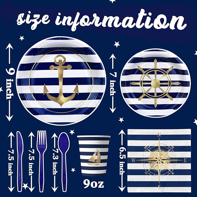 Nautical Decorations & Tableware - Image 2