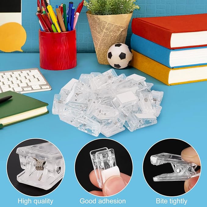 50 Pcs Self Adhesive Clips, Wall Clips - Image 5