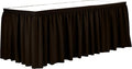 Ultimate Textile Pleat Polyester Fabric Table Skirt by UltimateTextile