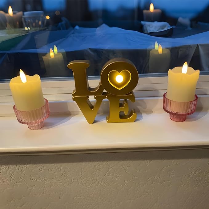 Lezonic Flameless Votive Candles Battery Operated - Image 8
