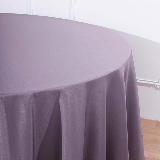 Efavormart Round Tablecloth, 132 Inch Stain & Wrinkle Resistant Washable Table - Image 9