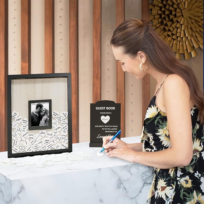 Wedding Guest Book Alternative, Registry Item, 12x16 Picture Frame, Baby Shower - Image 2