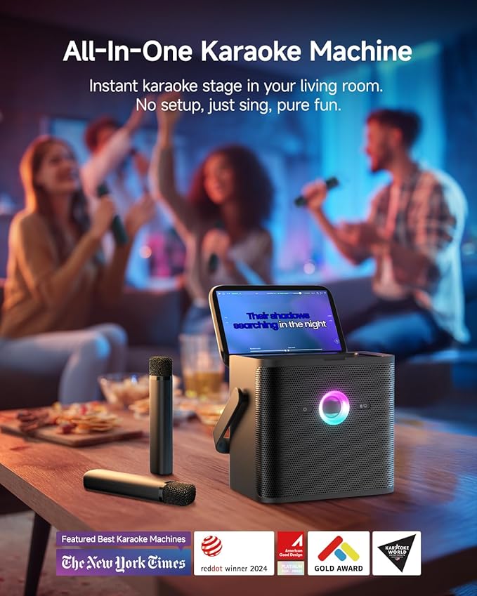 Ikarao Karaoke Machine for Adults, - Image 2