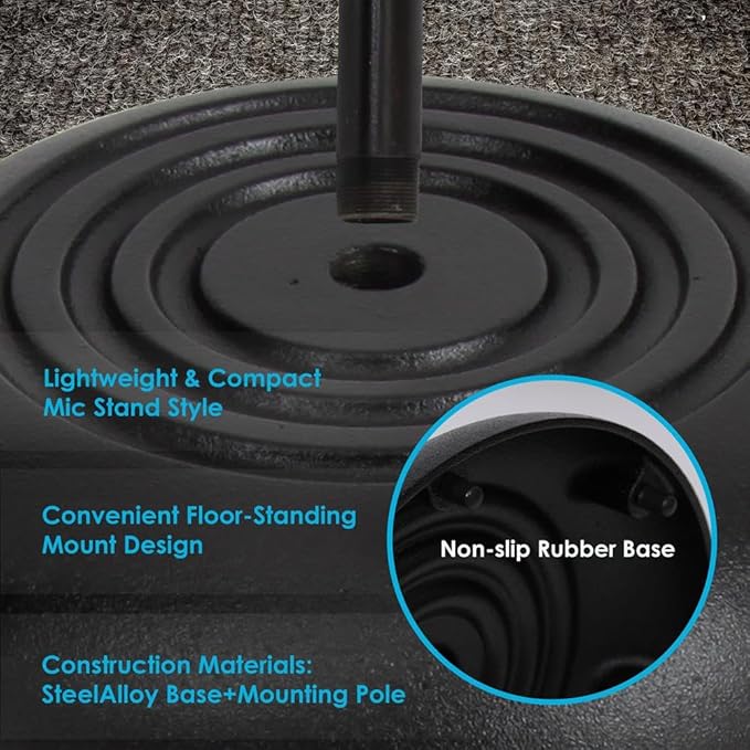 Pyle Adjustable Microphone Stand - Image 3