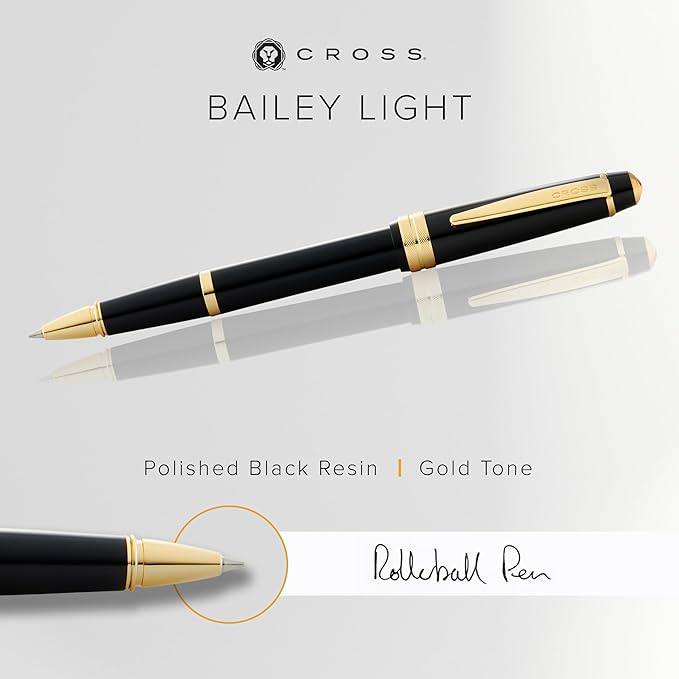 Cross Bailey Light Refillable Rollerball Pen Presented in a Everyday Gift Box - Image 2