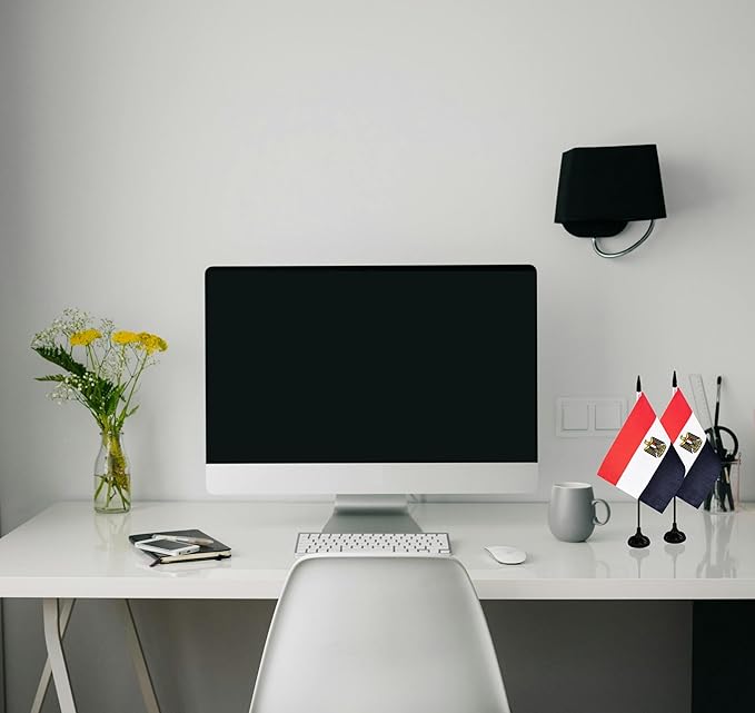 Egypt Desk Flag, 12 Pack Egyptian Table Office Flag - Image 4