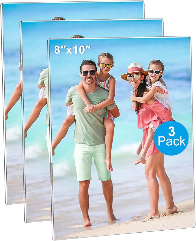 Magnetic Picture Frames for Refrigerator 8x10 Inch, Magnetic Photo Holders for by Douildhaiy
