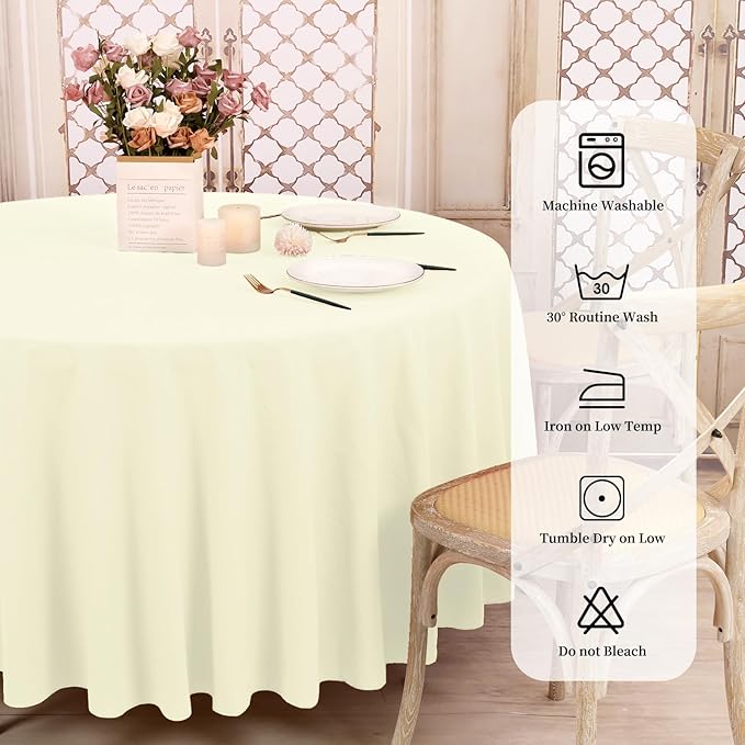 6 Pack Round Tablecloths - Image 3