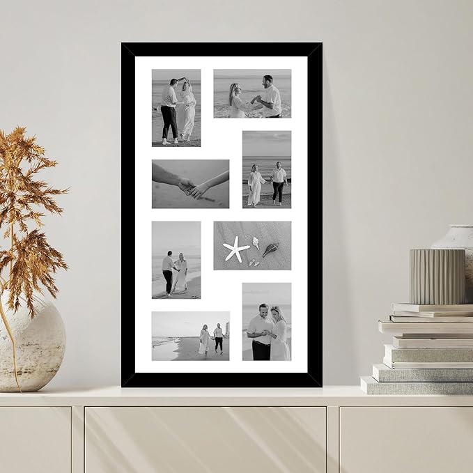 12x22 Picture Frame Set of 2, Display Eight Opening 4x6 Photos - Image 6