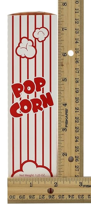 Snappy 3J Red & White Striped Close Top Popcorn Boxes - Image 5