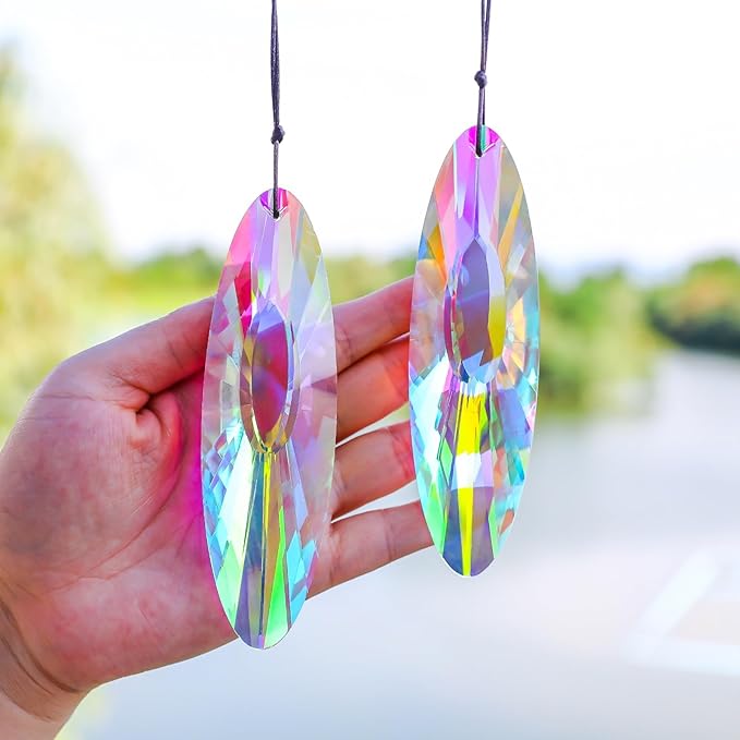 3Pcs 5-inch Crystal Sun Catcher Prisms - Image 3