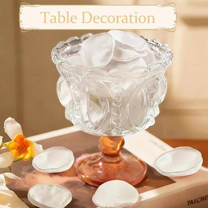 300pcs Silk Rose Petals Ivory - Image 4