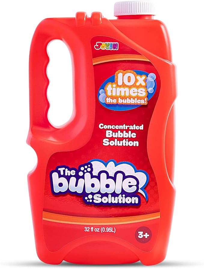 JOYIN 32 oz Bubble Solution Refills, Concentrated Solution by JOYIN