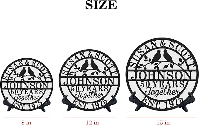 Personalized Christmas Gifts 2025 Best Housewarming Gifts Custom 50th or Any - Image 7