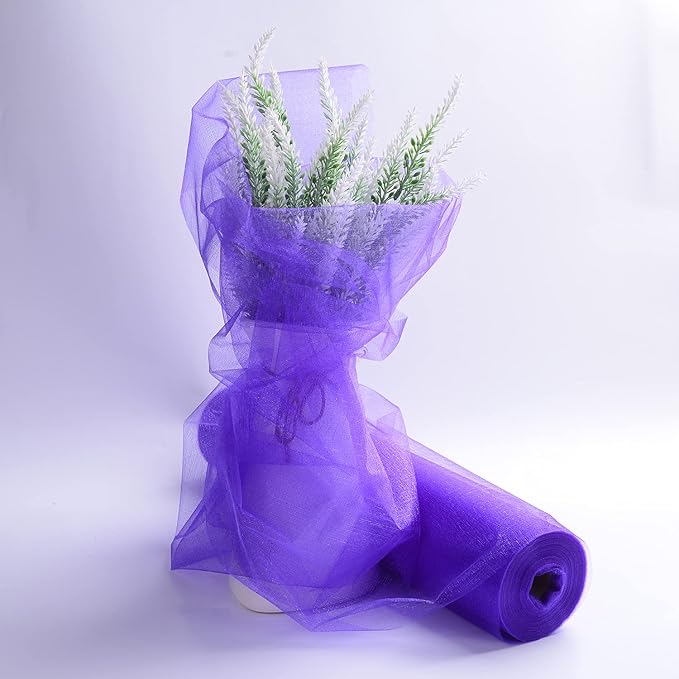 Crystal Organza Fabric Tulle - Image 4
